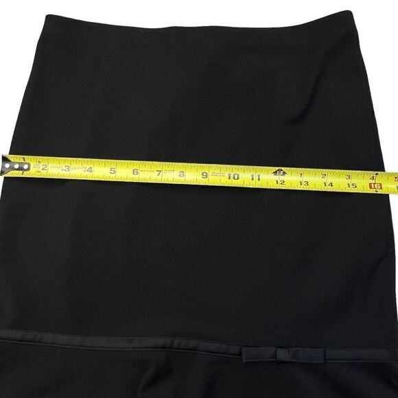 Express Women's Black Classic Flared Tube Skirt Size Small - Picture 3 of 7